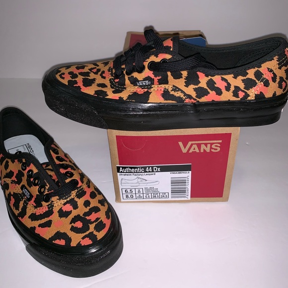 anaheim factory authentic 44 dx print sneaker leopard